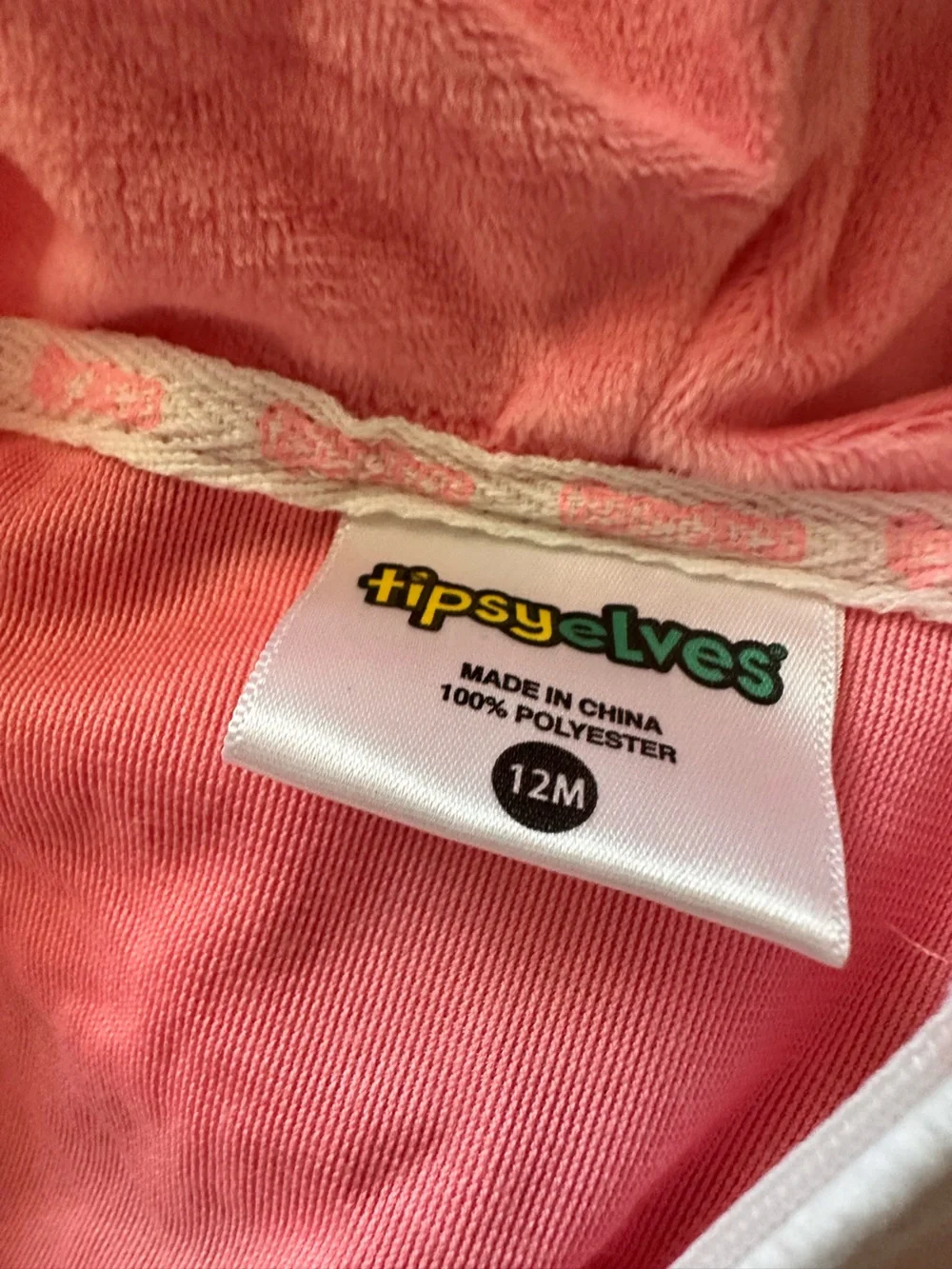 NWT Tipsy Elves Baby Girls 80’s Care Bears Halloween Costume - Size 12M